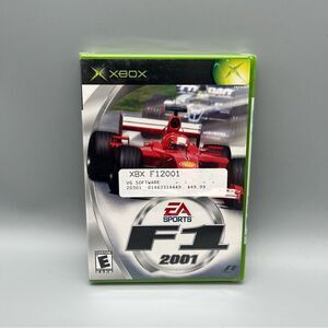 F1 2001 (Microsoft Xbox, 2001) Black Label New‎ Sealed  EA Sports
